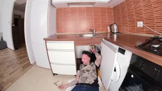 Andra Brazil fucks the plumber